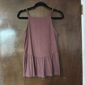Ruffle tank